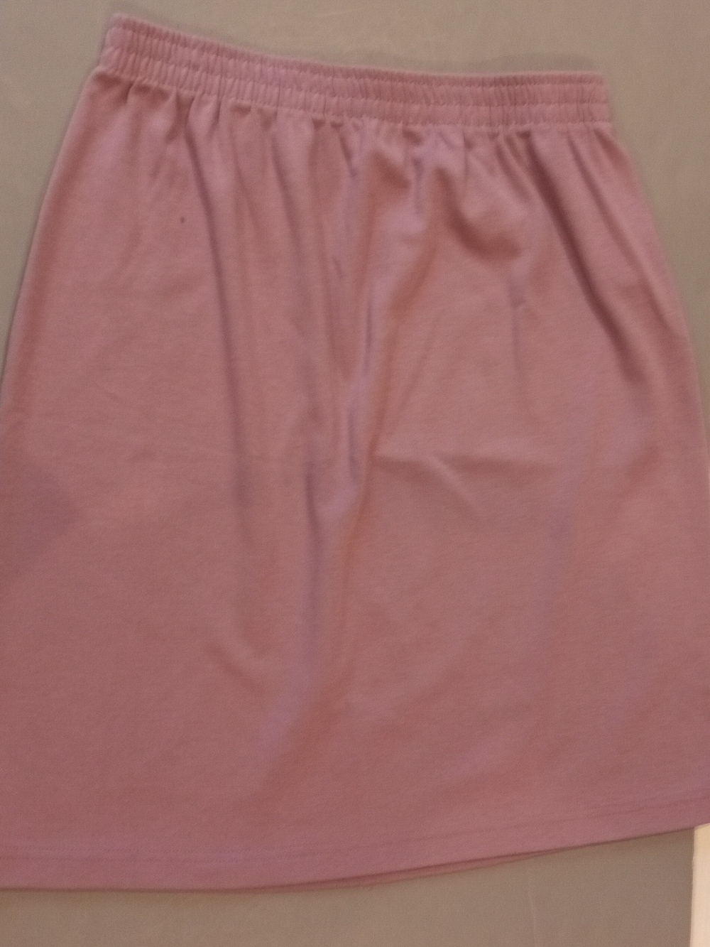 Weekenders Lavender Elastic-Waist Midi Skirt Women's Size M